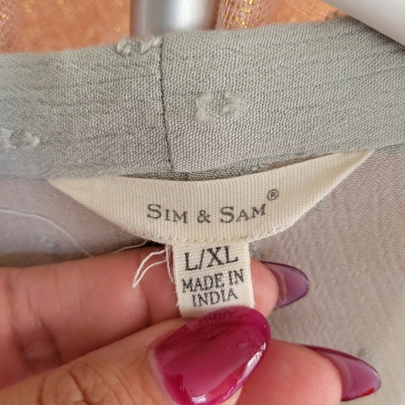 Sim & Sam Kimono Cardigan L/XL - Picture 5 of 6